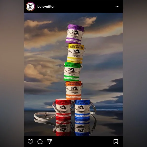 RARE NWOT LOUIS VUITTON PAINT CAN LEATHER BAG - Picture 9 of 9